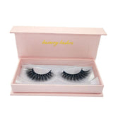 SHIDISHANGPIN 1 Pair mink eyelashes natural long 3d mink lashes 1 box false eyelashes volume eyelash extension cilios maquillaje