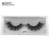 SHIDISHANGPIN 1 pair 3d mink eyelashes makeup natural long false lashes fluffy mink fake eyelashes volume eye lashes extension