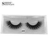 SHIDISHANGPIN 1 pair 3d mink eyelashes makeup natural long false lashes fluffy mink fake eyelashes volume eye lashes extension