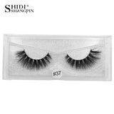 SHIDISHANGPIN 1 pair 3d mink eyelashes makeup natural long false lashes fluffy mink fake eyelashes volume eye lashes extension