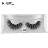 SHIDISHANGPIN 1 pair 3d mink eyelashes makeup natural long false lashes fluffy mink fake eyelashes volume eye lashes extension