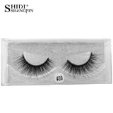 SHIDISHANGPIN 1 pair 3d mink eyelashes makeup natural long false lashes fluffy mink fake eyelashes volume eye lashes extension