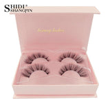 SHIDISHANGPIN natural long false eyelashes full strip lashes makeup 3d mink lashes volume fake eye lashes soft mink eyelashes