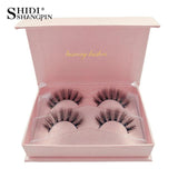 SHIDISHANGPIN natural long false eyelashes full strip lashes makeup 3d mink lashes volume fake eye lashes soft mink eyelashes