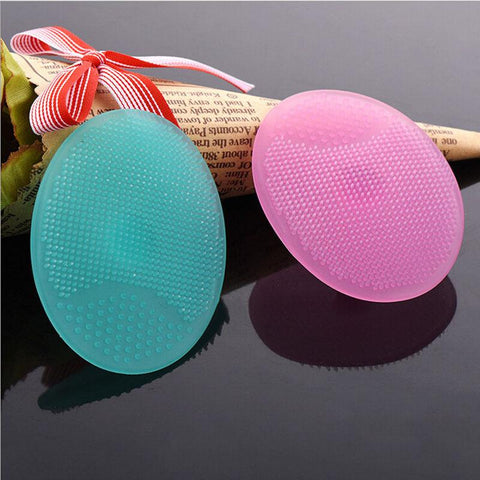 SPA Skin Scrub Cleaning Pad Wash Face Facial Exfoliating Brush Cleanser Tool