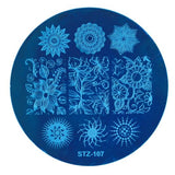 STZ Nail Art Stamping Template Dreamcather Flamingos Flower Lace Fruit Stamp Plates Nail Mold Stencil Tools Manicure STZ101-130