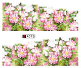 SWEET TREND 1Sheet Fashion Rose Flower Nail Art Water Transfer Stickers Decals Tip Decoration DIY for Nails Accessories LAA403