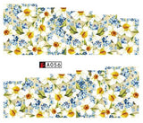 SWEET TREND 1Sheet Fashion Rose Flower Nail Art Water Transfer Stickers Decals Tip Decoration DIY for Nails Accessories LAA403