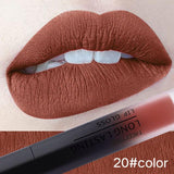 Sexy Beauty Lip Makeup Lipstick Velvet Long Lasting Liquid Matte Lipstick Lip Tattoo Pigment Nude Lip Tint Cosmetic Lipgloss