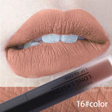 Sexy Beauty Lip Makeup Lipstick Velvet Long Lasting Liquid Matte Lipstick Lip Tattoo Pigment Nude Lip Tint Cosmetic Lipgloss