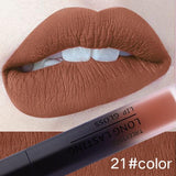 Sexy Beauty Lip Makeup Lipstick Velvet Long Lasting Liquid Matte Lipstick Lip Tattoo Pigment Nude Lip Tint Cosmetic Lipgloss