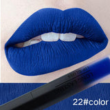 Sexy Beauty Lip Makeup Lipstick Velvet Long Lasting Liquid Matte Lipstick Lip Tattoo Pigment Nude Lip Tint Cosmetic Lipgloss