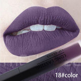 Sexy Beauty Lip Makeup Lipstick Velvet Long Lasting Liquid Matte Lipstick Lip Tattoo Pigment Nude Lip Tint Cosmetic Lipgloss