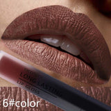 Sexy Beauty Lip Makeup Lipstick Velvet Long Lasting Liquid Matte Lipstick Lip Tattoo Pigment Nude Lip Tint Cosmetic Lipgloss