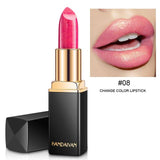 Sexy Lips Glitter Super Metallic Lipstick Temperature Change Color Gold Shimmer Red Rouge A Levre Pearl Shining Pigment Lip Balm