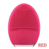 Skin care electric facial cleansing brush vibration massage waterproof silicone face wash brush facial  treatmeat Beauty Care