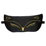 Sleep Mask 100% Mulberry Silk Sleeping Eye Mask Sexy Fox Embroidery Eye Shade Mask Bandage On Eyes For Sleeping Eye Care Tool