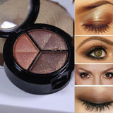 Smoky Cosmetic Set 3 colors Professional Natural Matte Makeup Eye Shadow 2JAN14