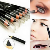 Soft Waterproof Eyeliner Easy To Wear Pencil Makeup Cosmetic Tools Not Blooming Long-Lasting Pen Eyeliner Black White