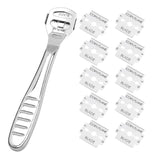 Stainless Steel Foot Care Corn Cuticle Remover Shaver Blade Smooth Feet Pedicure Callus Skin Remover Foot Care Tool Makeup Sets
