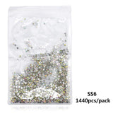 Super Glitter Crystal AB Rhinestones Flat Back Glass Chameleon Nail Rhinestones For Charms 3D Nails Art Decorations Strass