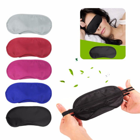 Travel Sleep Rest Sleeping Aid Mask Eye Shade Cover Comfort Blindfold #H027#