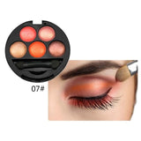 UBUB Professional Eyes Makeup Pigment Eyeshadow 5 Colors Eye Shadow Palette Beauty Brand