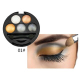 UBUB Professional Eyes Makeup Pigment Eyeshadow 5 Colors Eye Shadow Palette Beauty Brand