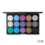 UCANBE 15 Earth Colors Matte Eyeshadow Palette Smoky Nude Cosmetics Makeup Eye Shadow paletas de sombras With Brush