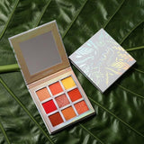 UCANBE Brand Shimmer Matte Eyeshadow Makeup Palette 9 Colors Holographic Nude Glow Pigment Eye Shadow Long Lasting Cosmetic Set