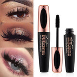 US Stock 4D Silk Fiber Lash Mascara Waterproof Rimel Mascara For Eyelash Extension Thick Lengthening Eye Lashes Cosmetics Tools