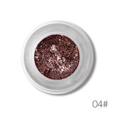 Ucanbe Brand Makeup Set 6 Colors Body Glitter Paste Shimmer Powder Silver Gold Color Diamond Gel Highlight Face Hair Make Up