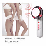 Ultrasound Cavitation Body Slimming Massager Weight Loss Anti-Cellulite Fat Burner Galvanic Infrared Ultrasonic Therapy Tool