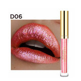 VERONNI Shimmer Glitter Metalic Lip Gloss Waterproof Makeup Long Lasting Liquid Lipstick @ME88