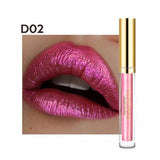 VERONNI Shimmer Glitter Metalic Lip Gloss Waterproof Makeup Long Lasting Liquid Lipstick @ME88