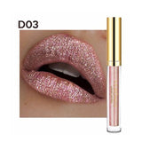 VERONNI Shimmer Glitter Metalic Lip Gloss Waterproof Makeup Long Lasting Liquid Lipstick @ME88