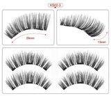 VICILEY Magnetic Eyelashes 3D definition false Lashes with 3 magnets Handmade Cilios Posticos wholesale Eyelash Extensions BK503