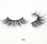 Visofree 3D Mink Eyelashes HandMade False Eyelashes Natural Lightweight Lashes Full Strip Fake False Eyes Lashes Extension Tools