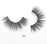 Visofree 3D Mink Eyelashes HandMade False Eyelashes Natural Lightweight Lashes Full Strip Fake False Eyes Lashes Extension Tools