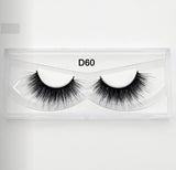 Visofree 3D Silk Eyelashes Hand Made Natural Long Faux Mink Lashes Vegan Cruelty Free False Lashes Extensions Maquiagem Makeup