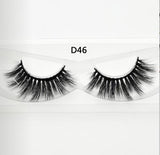 Visofree 3D Silk Eyelashes Hand Made Natural Long Faux Mink Lashes Vegan Cruelty Free False Lashes Extensions Maquiagem Makeup