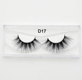 Visofree 3D Silk Eyelashes Hand Made Natural Long Faux Mink Lashes Vegan Cruelty Free False Lashes Extensions Maquiagem Makeup