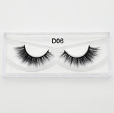 Visofree 3D Silk Eyelashes Hand Made Natural Long Faux Mink Lashes Vegan Cruelty Free False Lashes Extensions Maquiagem Makeup