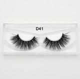 Visofree 3D silk eyelashes handmade full strip lashes thick false eyelashes makeup silk eye lashes 3d ipek kirpik silk lashes