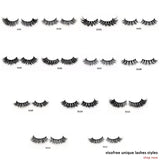 Visofree Eyelashes 3D Mink Lashes Luxury Hand Made Mink Eyelashes High Volume Cruelty Free Mink False Eyelashes Upper Lashes