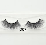 Visofree Eyelashes 3D Mink Lashes Luxury Hand Made Mink Eyelashes Medium Volume Cruelty Free Mink False Eyelashes Upper Lashes