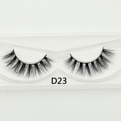 Visofree Eyelashes 3D Mink Lashes Luxury Hand Made Mink Eyelashes Medium Volume Cruelty Free Mink False Eyelashes Upper Lashes