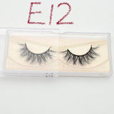 Visofree Eyelashes 3D Mink Lashes natural handmade  volume soft lashes long eyelash  extension real mink eyelash for makeup E01