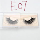 Visofree Eyelashes 3D Mink Lashes natural handmade  volume soft lashes long eyelash  extension real mink eyelash for makeup E01