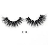 Visofree Eyelashes Mink Eyelashes Luxury Hand Made 3D Mink Lashes High Volume Cruelty Free Mink False Eyelashes Upper Lashes